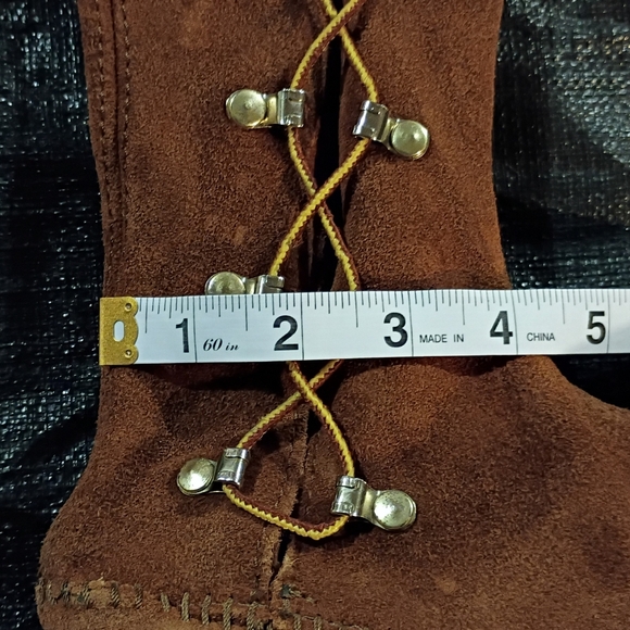 Updated Post: Rare Minnetonka Side-Lace, Knee-High, Leather Moccasin Boot. 7/7.5 - Picture 8 of 13